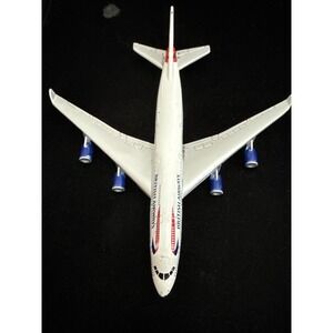 Realtoy Diecast Toy Aeroplane British Airways Boeing 747 Passenger Jet 5.5" 4739
